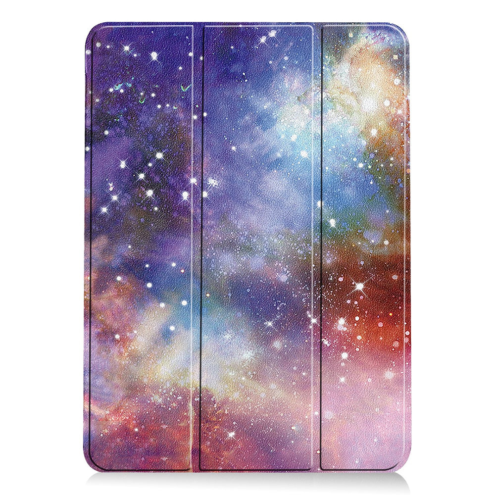 Custodia per Apple iPad Air 13 (2026) / Air 13 (2025) / Air 13 (2024), Techsuit, FoldPro Galaxy, Multicolore