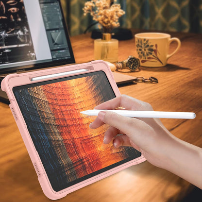 Custodia per Apple iPad Air 13 (2026) / Air 13 (2025) / Air 13 (2024), Techsuit, Rugged TabShell, Rosa