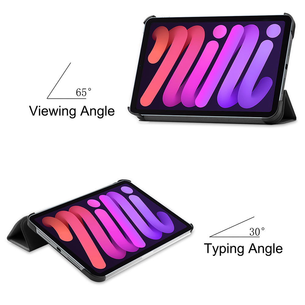 Custodia per Apple iPad mini (2024) / mini (2021), Techsuit, FoldPro, Nera