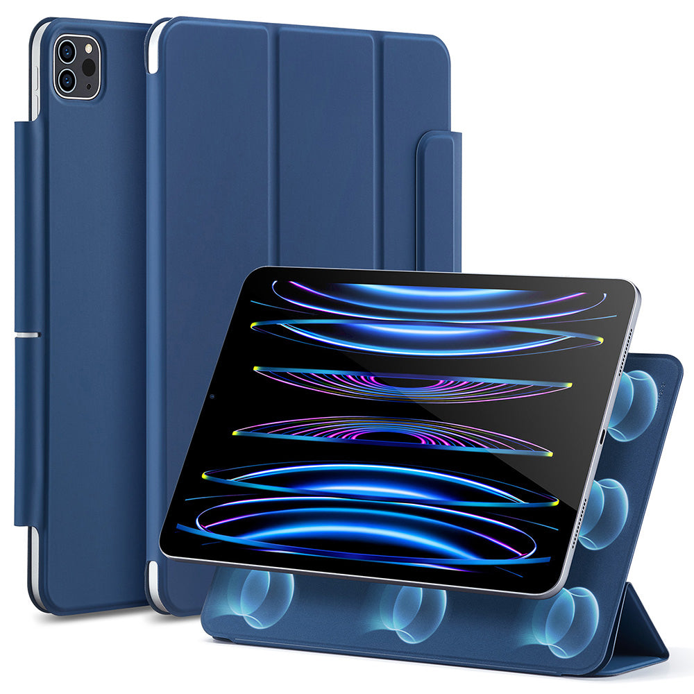 Custodia per Apple iPad Pro 11 (2022) / Pro 11 (2021) / Pro 11 (2020) / Pro 11 (2018), ESR, Rebound, Blu marino