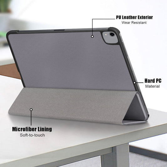 Custodia per Apple iPad Pro 11 (2022) / Pro 11 (2021) / Pro 11 (2020) / Pro 11 (2018), Techsuit, FoldPro, Nera