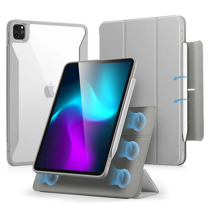 Custodia per Apple iPad Pro 11 (2024), ESR, Rebound Hybrid, Grigio