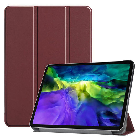 Custodia per Apple iPad Pro 12.9 (2022) / Pro 12.9 (2021) / Pro 12.9 (2020) / Pro 12.9 (2018), Techsuit, Brilliance, Rossa