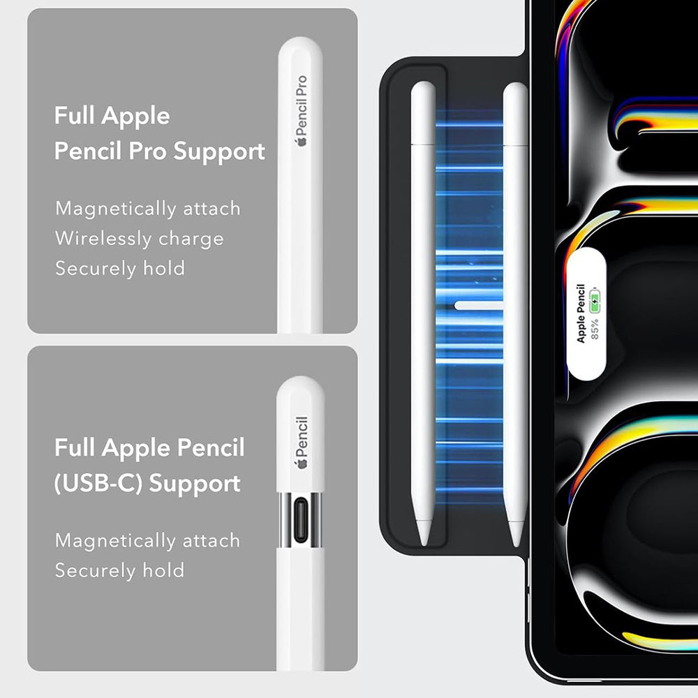 Custodia per Apple iPad Pro 13 (2024), ESR, Rebound, Blu scuro