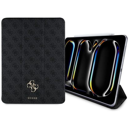 Custodia per Apple iPad Pro 13 (2024), Guess, 4G Big Logo, Nera