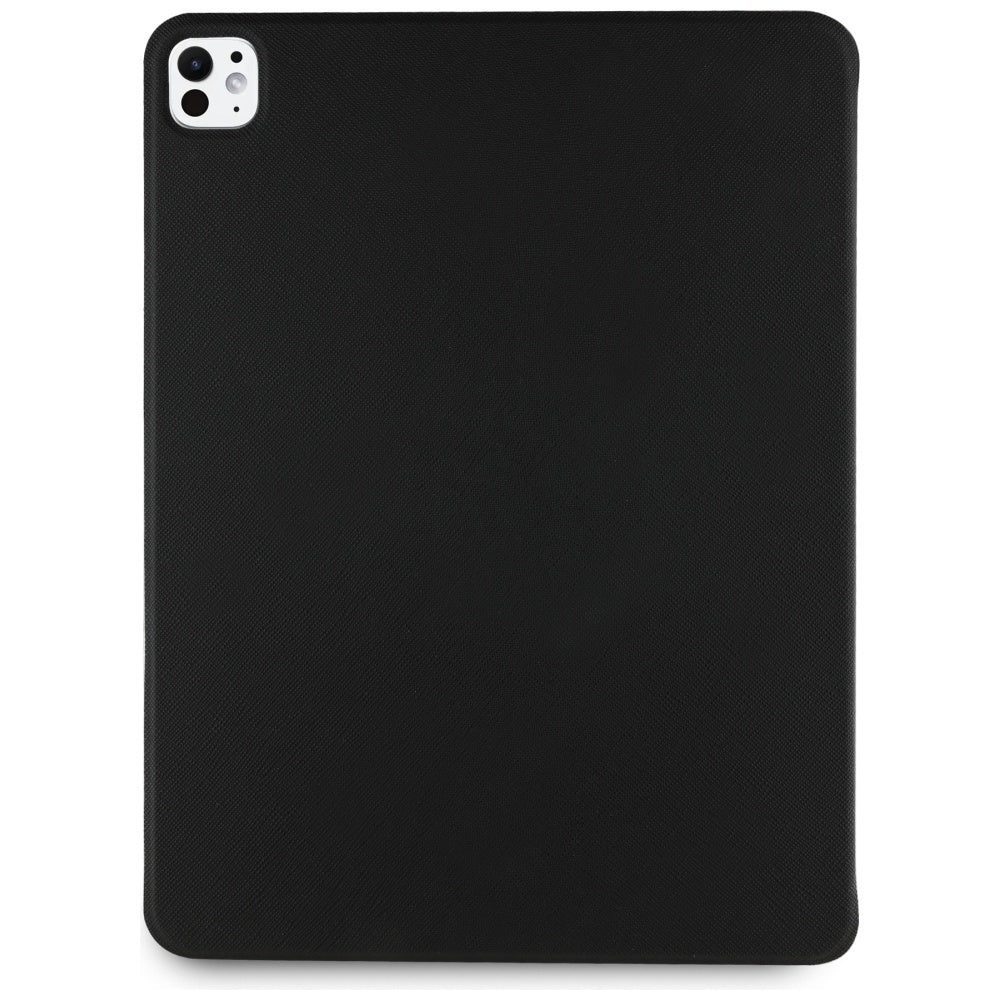 Custodia per Apple iPad Pro 13 (2024), Karl Lagerfeld, Saffiano Karl & Choupette, Nera.