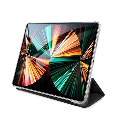 Custodia per Apple iPad Pro 13 (2024), Karl Lagerfeld, Saffiano Karl & Choupette, Nera.