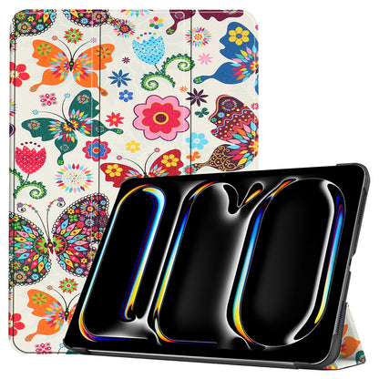 Custodia per Apple iPad Pro 13 (2024), Techsuit, FoldPro Butterfly, Multicolore