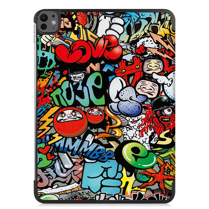 Custodia per Apple iPad Pro 13 (2024), Techsuit, FoldPro Urban Vibe, Multicolore