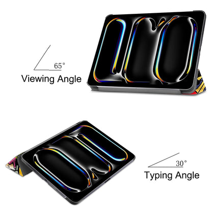 Custodia per Apple iPad Pro 13 (2024), Techsuit, FoldPro Urban Vibe, Multicolore
