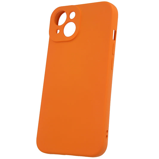 Custodia per Apple iPhone 16 Plus, OEM, Silicone, Arancione