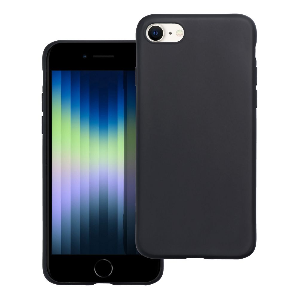 Custodia per Apple iPhone SE (2022) / SE (2020) / 8 / 7, OEM, Opaca, Nera
