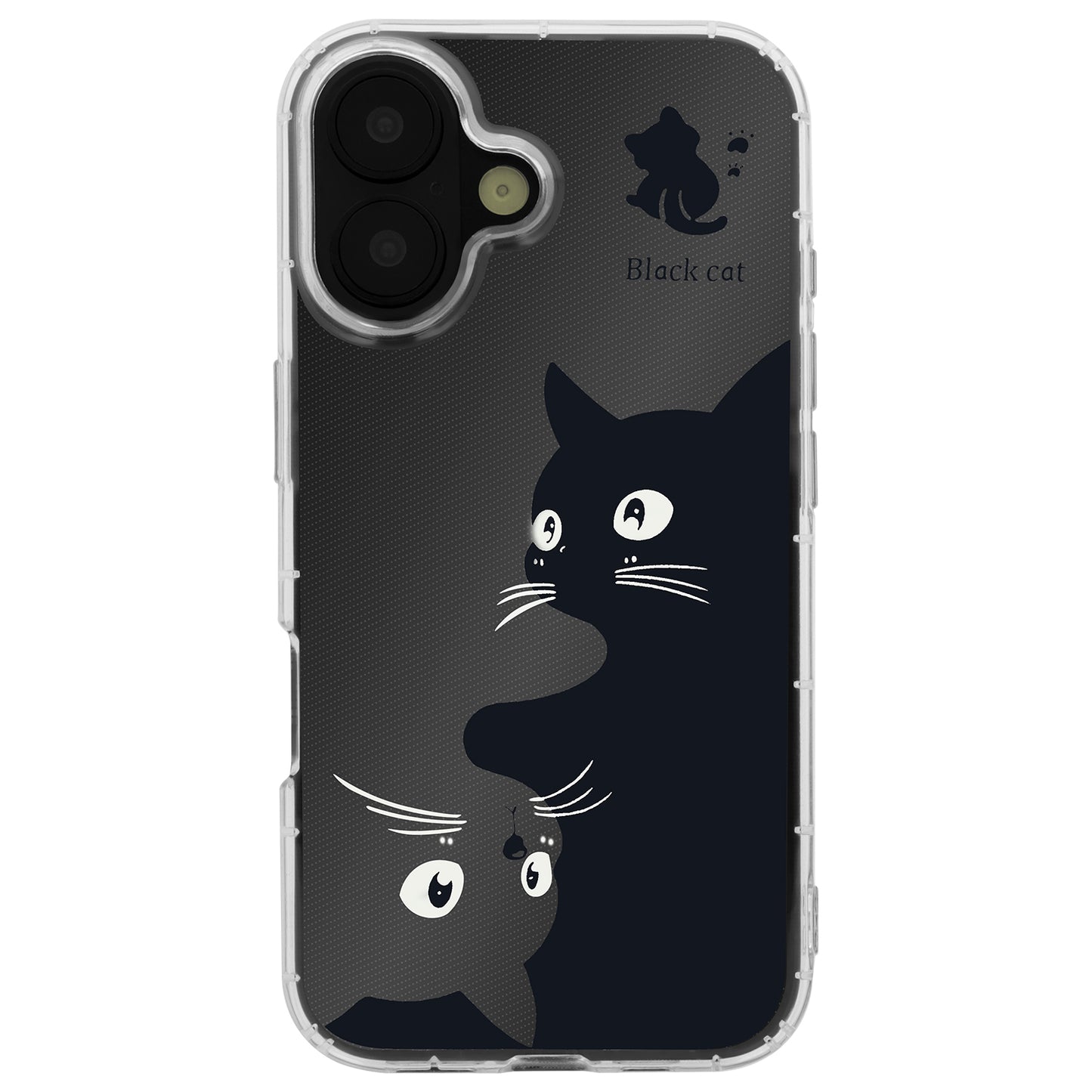 Custodia per Apple iPhone 17 Pro Max, OEM, Ultra Trendy Cat, Nera