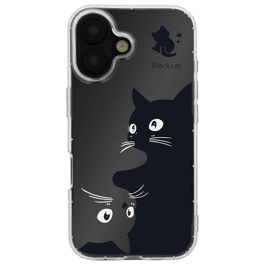 Case for Apple iPhone 17, OEM, Ultra Trendy Cat, Black
