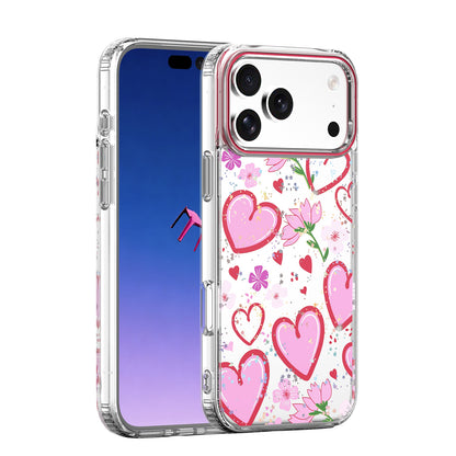 Custodia per Apple iPhone 14 Pro, OEM, Ultra Trendy Love 1, Multicolore