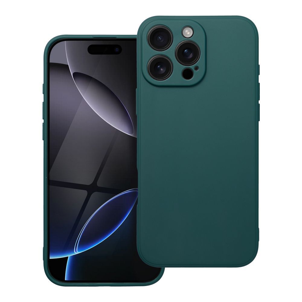 Custodia per Apple iPhone 16 Pro, OEM, Opaca, Verde