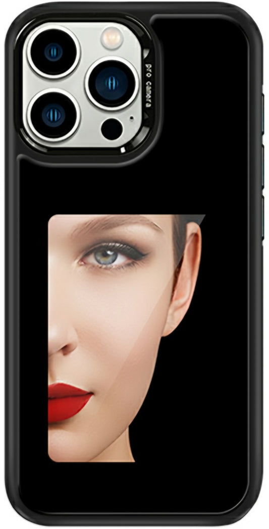 Custodia per Apple iPhone 16 Pro Max, OEM, Display Personalizzato E-Ink (4 pollici), Nera