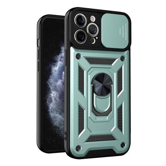 Custodia per Apple iPhone 11 Pro Max, Techsuit, CamShield, Verde