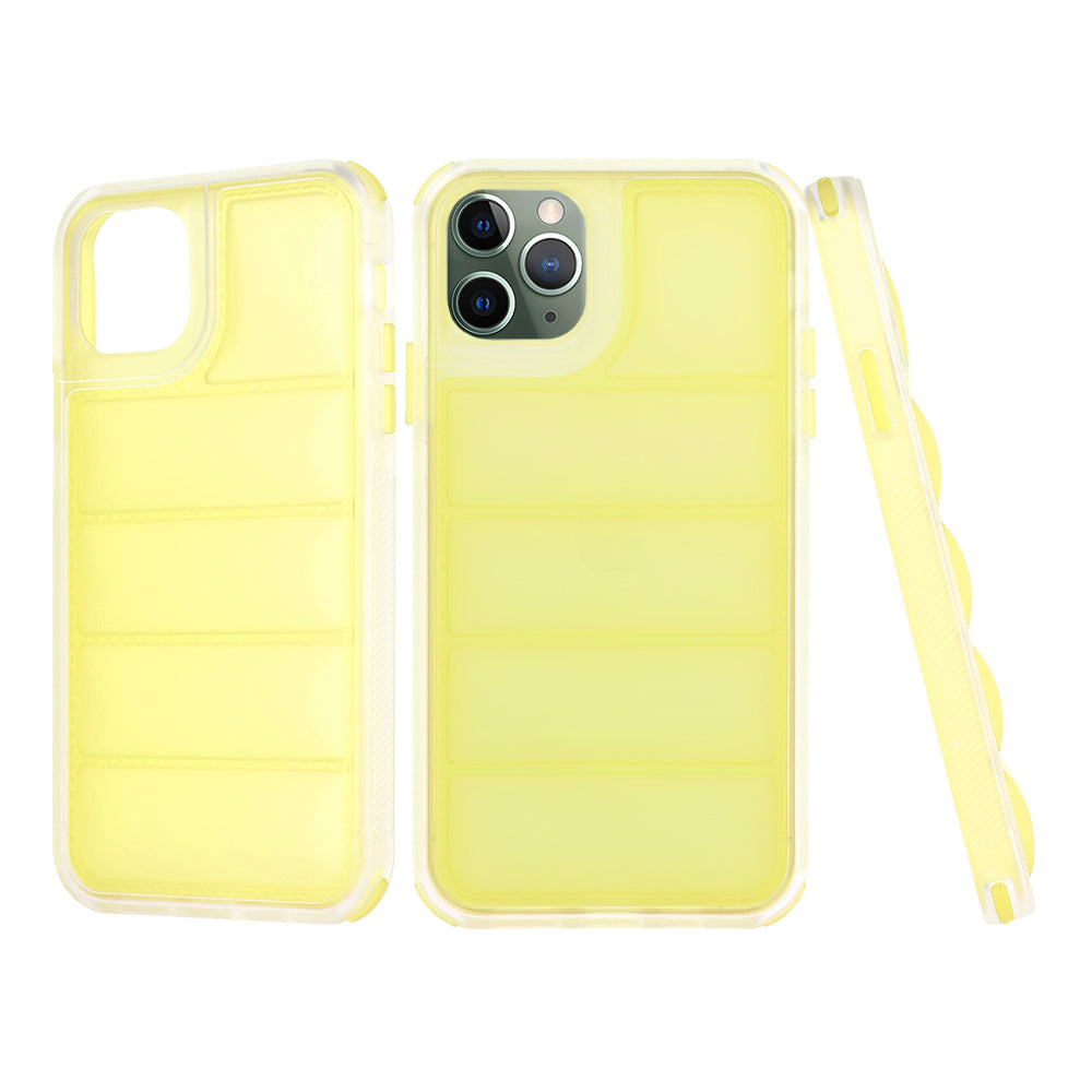 Custodia per Apple iPhone 11 Pro Max, Techsuit, Wave Shield, Gialla