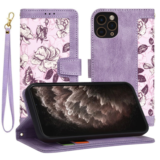 Custodia per Apple iPhone 11 Pro, Techsuit, FlipCraft, Viola