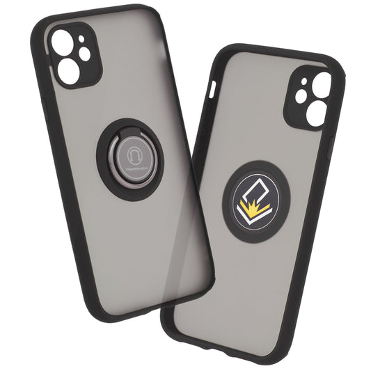 Custodia per Apple iPhone 11, Techsuit, Glinth, Nera