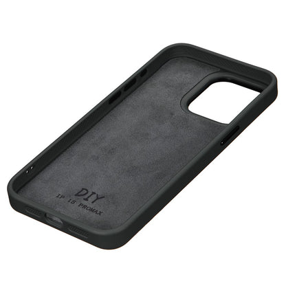 Custodia per Apple iPhone 15 Pro Max, OEM, Display Personalizzato E-Ink, Nera