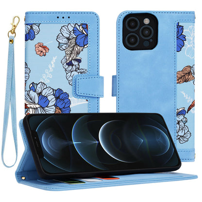 Custodia per Apple iPhone 12 Pro Max, Techsuit, FlipCraft, Blu