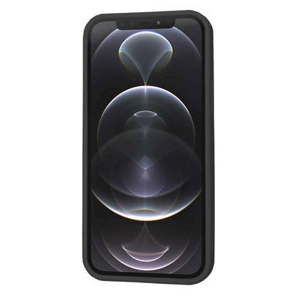 Custodia per Apple iPhone 12 Pro, Techsuit, SoftFlex, Nera