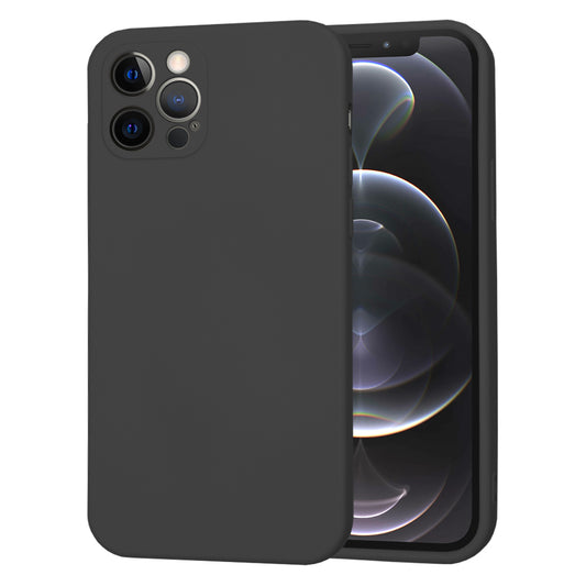 Custodia per Apple iPhone 12 Pro, Techsuit, SoftFlex, Nera
