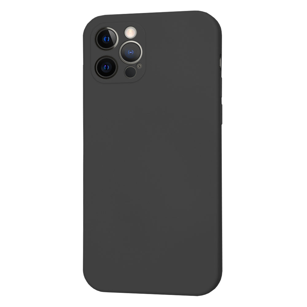 Custodia per Apple iPhone 12 Pro, Techsuit, SoftFlex, Nera