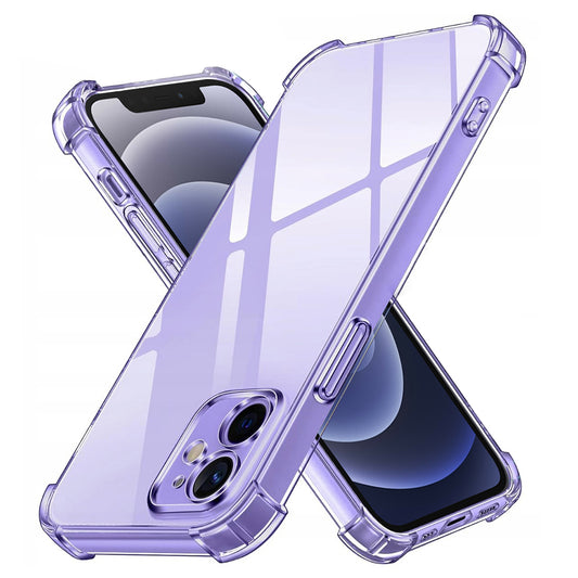 Case for Apple iPhone 12, Techsuit, Shockproof Clear, Transparent