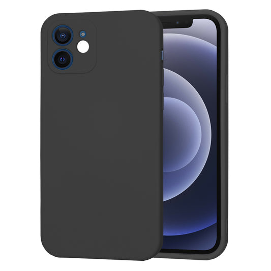 Case for Apple iPhone 12, Techsuit, SoftFlex, Black