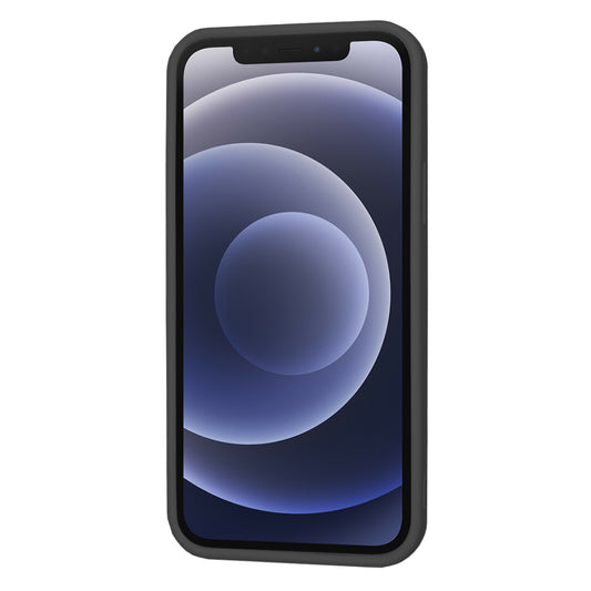 Case for Apple iPhone 12, Techsuit, SoftFlex, Black