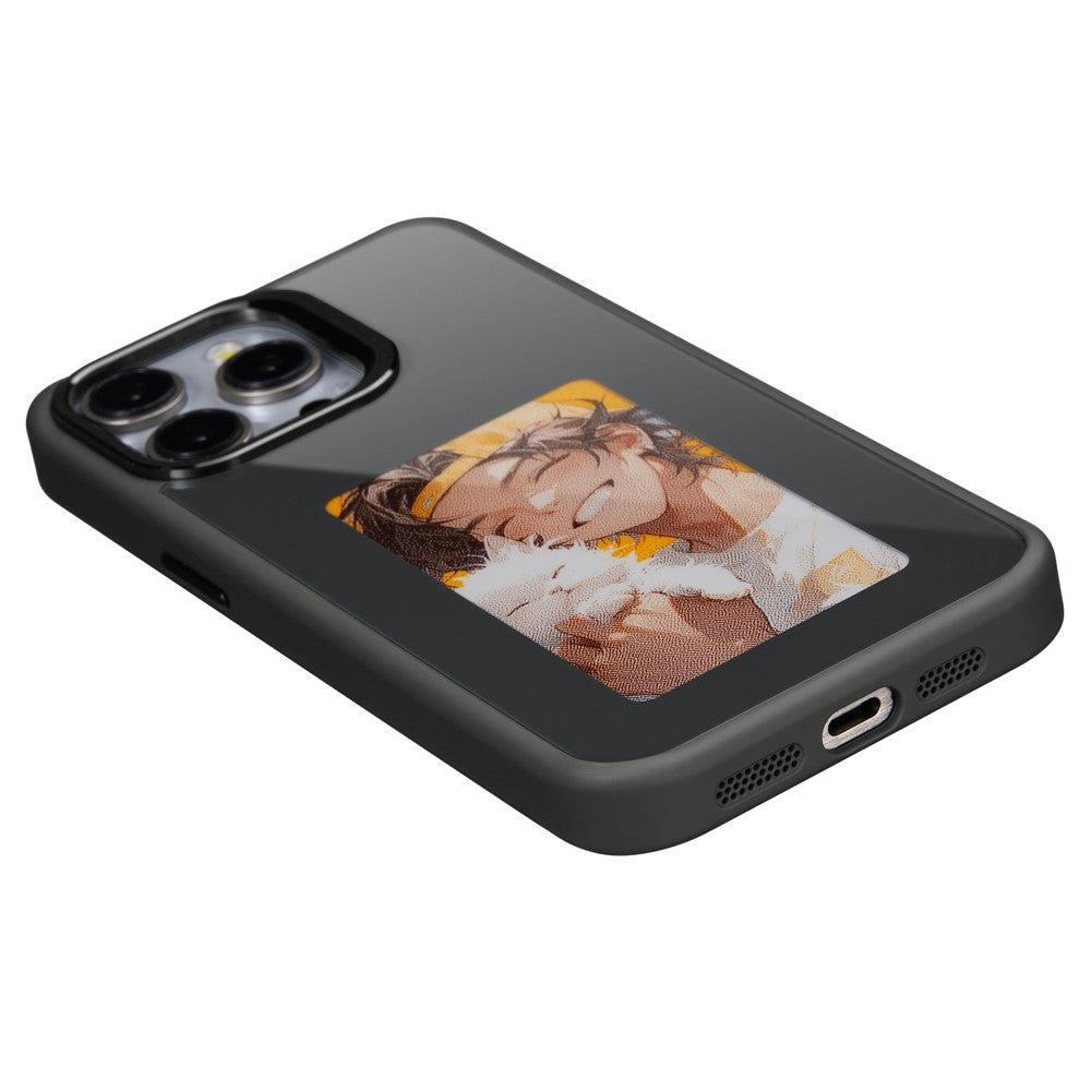 Custodia per Apple iPhone 13 Pro Max, OEM, Display Personalizzato E-Ink, Nera