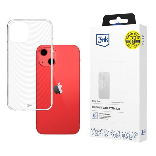 Custodia per Apple iPhone 13, 3MK, Armor, Trasparente