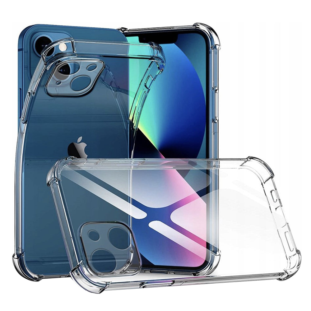 Custodia per Apple iPhone 13 mini, Techsuit, Shockproof Clear, Trasparente