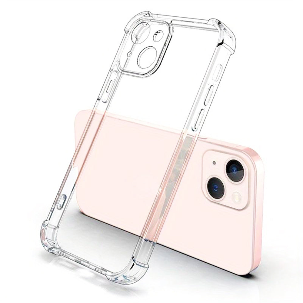 Custodia per Apple iPhone 13 mini, Techsuit, Shockproof Clear, Trasparente