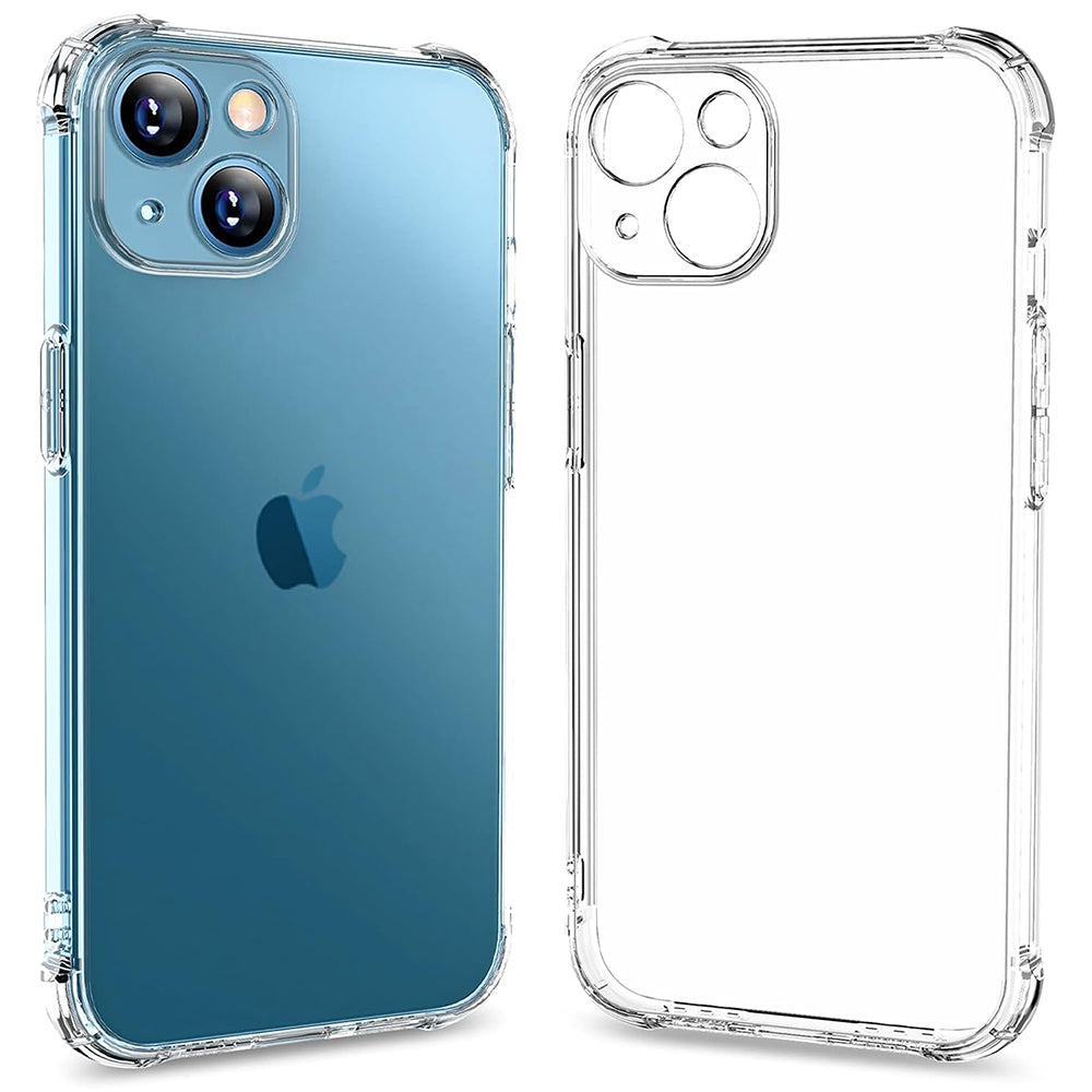 Custodia per Apple iPhone 13 mini, Techsuit, Shockproof Clear, Trasparente