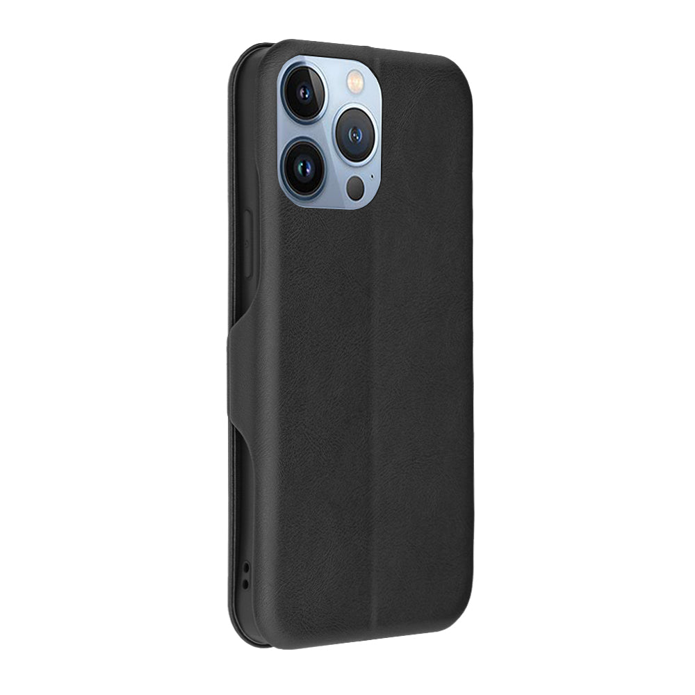 Custodia per Apple iPhone 13 Pro Max, Techsuit, Safe Wallet Plus, Nera