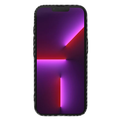 Custodia per Apple iPhone 13 Pro, Techsuit, Carbonite FiberShell, Nera