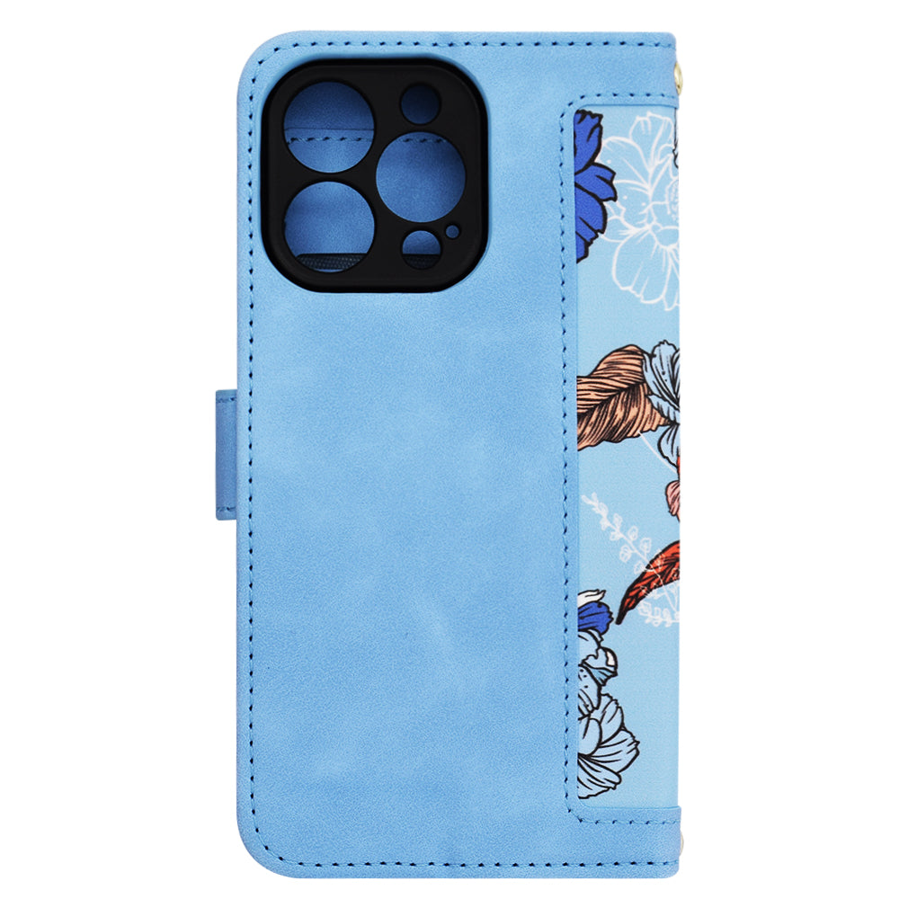 Custodia per Apple iPhone 13 Pro, Techsuit, FlipCraft, Blu