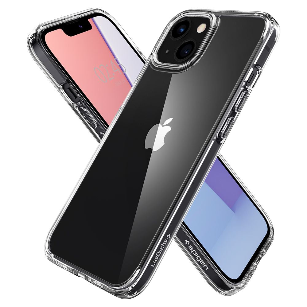 Custodia per Apple iPhone 13, Spigen, Ultra Hybrid, Trasparente ACS03522