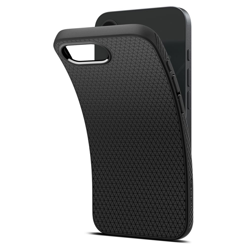 Case for Apple iPhone 17e / 16e, Spigen, Liquid Air, Black