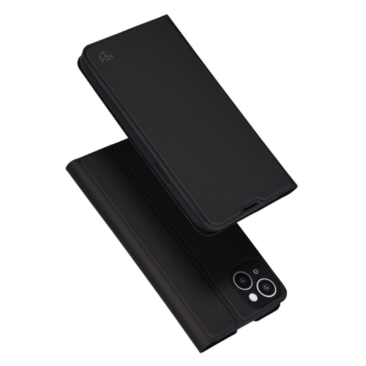 Custodia per Apple iPhone 14 Plus, Techsuit, Magskin Book, Nera