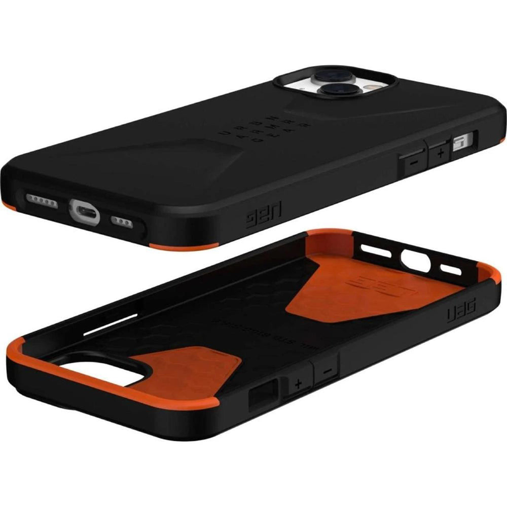 Custodia per Apple iPhone 14 Plus, Urban Armor Gear, Civilian, Nera