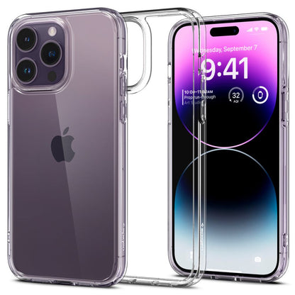 Custodia per Apple iPhone 14 Pro Max, Spigen, Ultra Hybrid, Trasparente ACS04816