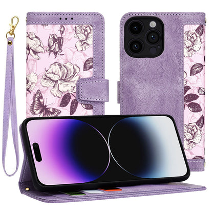 Custodia per Apple iPhone 14 Pro Max, Techsuit, FlipCraft, Viola