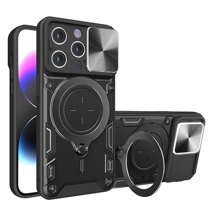 Custodia per Apple iPhone 14 Pro, Techsuit, CamGuard Pro, Nera