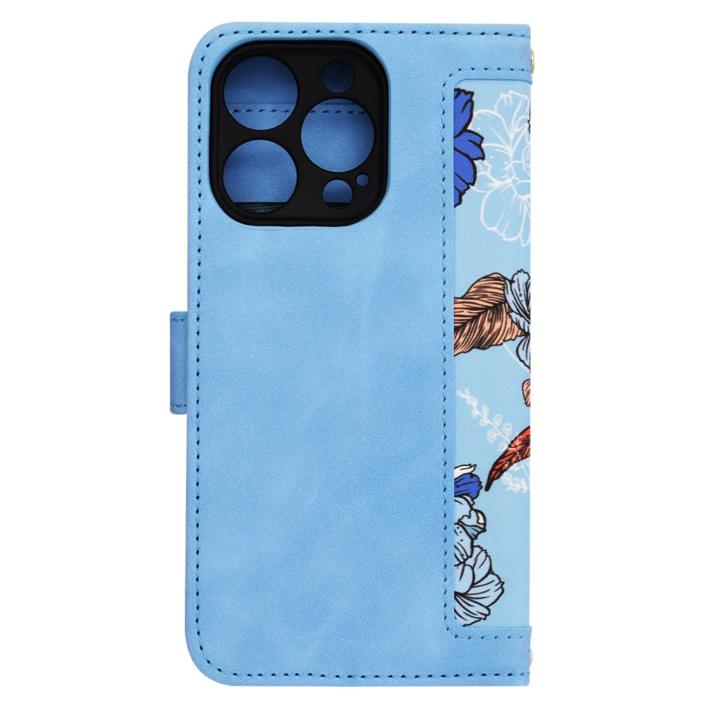 Custodia per Apple iPhone 14 Pro, Techsuit, FlipCraft, Blu