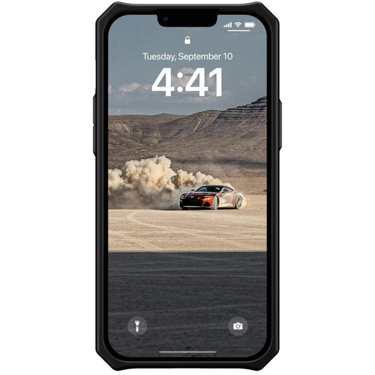 Custodia per Apple iPhone 14, Urban Armor Gear, Monarch Carbon, Nera